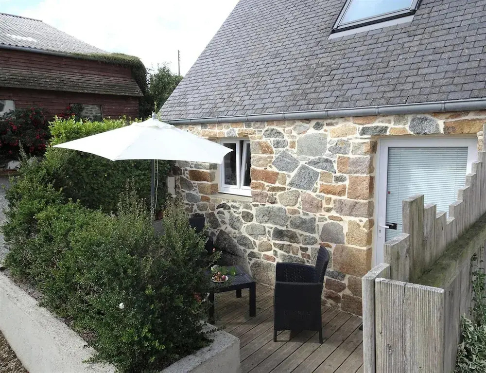 Stone House in Plougasnou Near Sandy Beach
