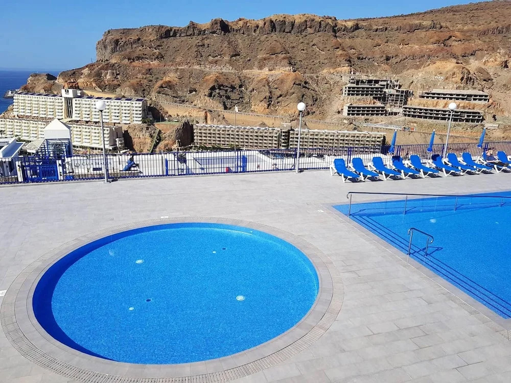 House With one Bedroom in Taurito, With Wonderful sea View, Shared Pool and Balcony