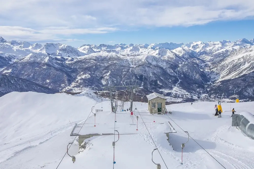 Sestriere Terrace Apt Few Steps From Ski
