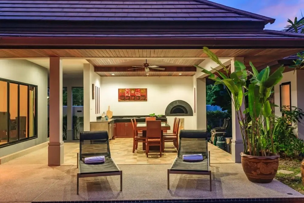 Frangipani Villa in Nai Harn - 5 Bedroom Private Pool With Garden and Pizza Oven