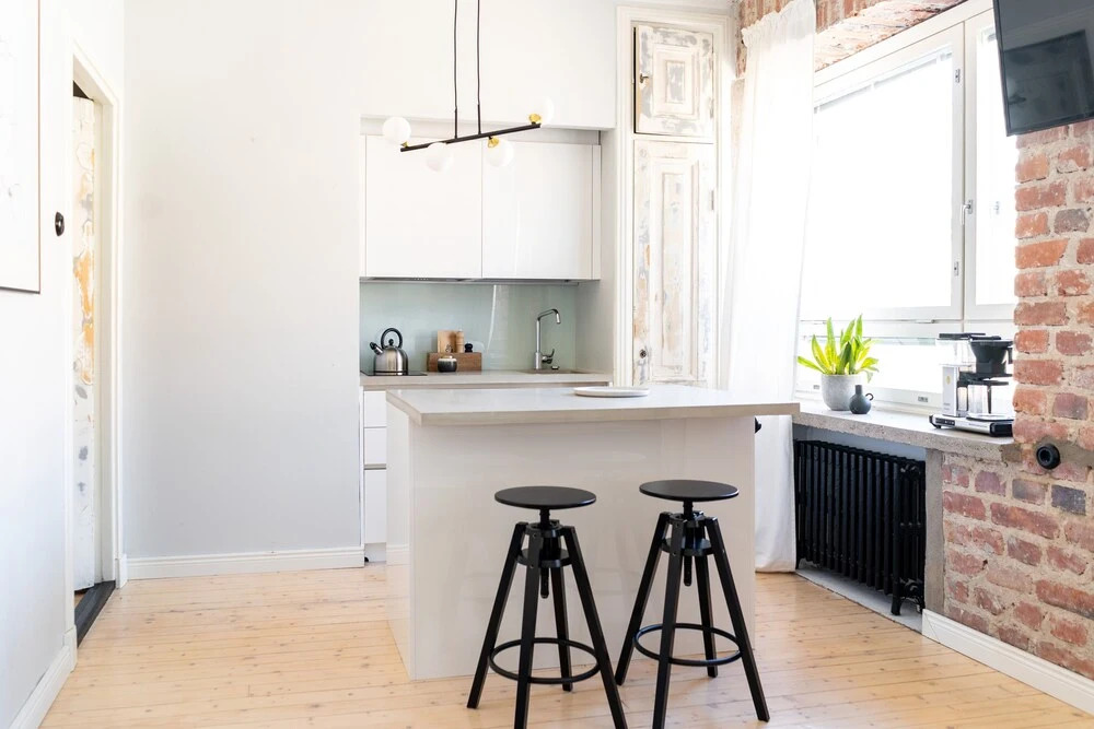 Compact studio in Punavuori for 4 people