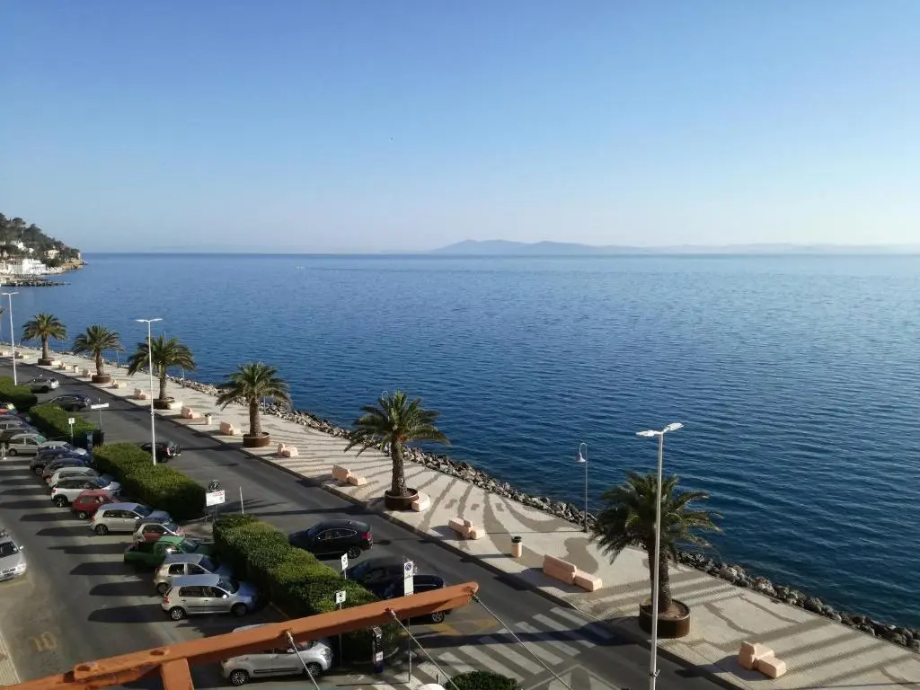2 bedrooms appartement at Porto Santo Stefano 80 m away from the beach with sea view furnished balcony and wifi