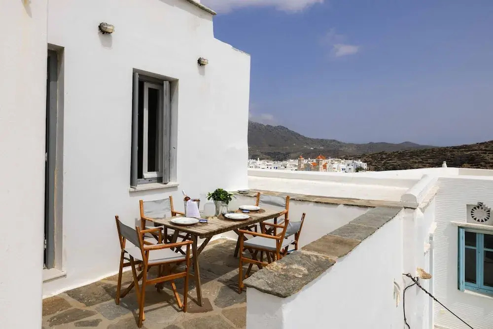 Tinos experience the house
