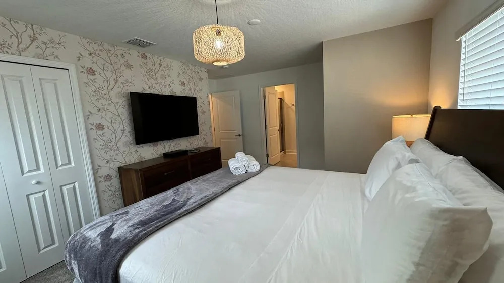 Free Waterpark 5Bd Close To Disney W/ Pool @ Storey Lake Resort 2497