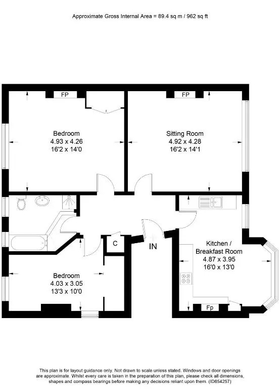 Beautiful spacious Victorian flat Central Southsea