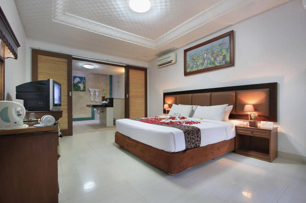 The Taman Ayu Seminyak 10 Minute walking to the BEACH