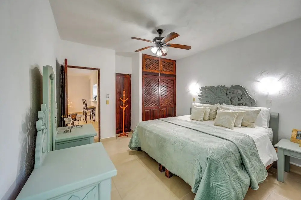 1 Block to Playa Los Tules, Pool Access! Lush Unit
