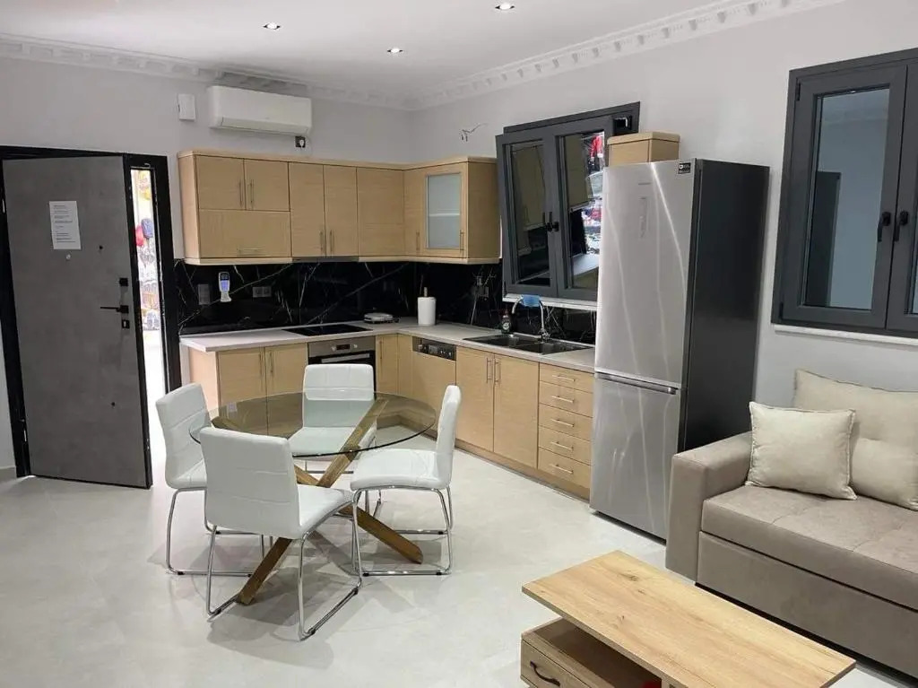 Furnished apartment (in the city center)