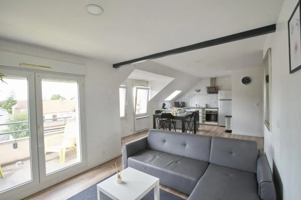 Appart Balcon 10 mins Disneyland 2CHB QuartierChic