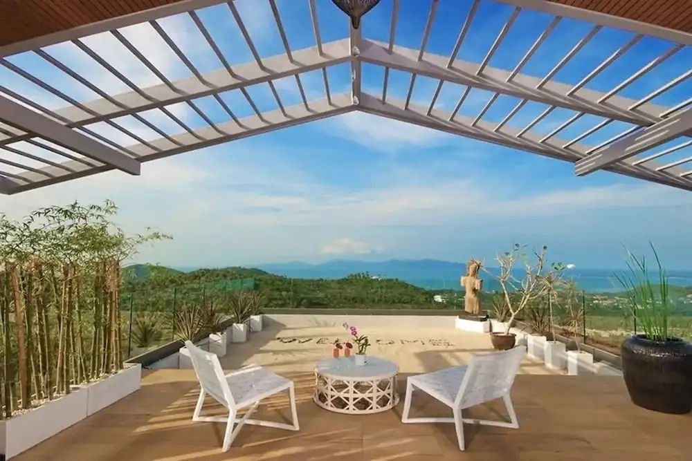 10 Bedroom Twin Seaview Villas 5 star with staff-SDV080A-By Samui Dream Villas