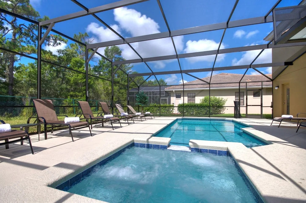 South Facing Pool, Near Disney, 5 Bed Luxury
