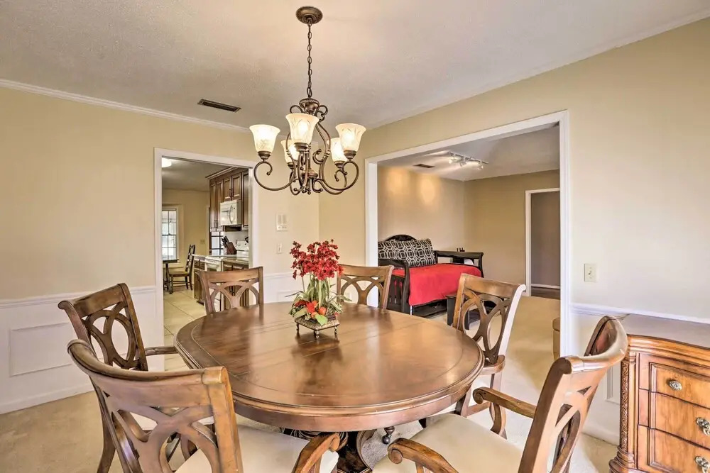 Quiet Dothan House With Fenced Yard + Fire Pit!