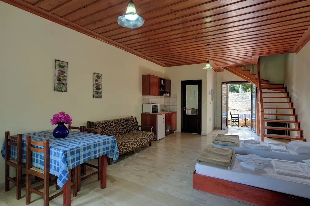 Crete Holiday Rental Small Village Close to Beaches -sharing a Large Pool