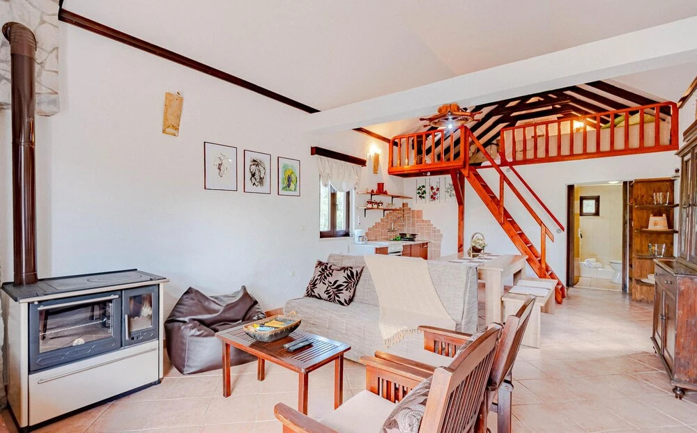 Holiday Home Ston With A Fireplace 388