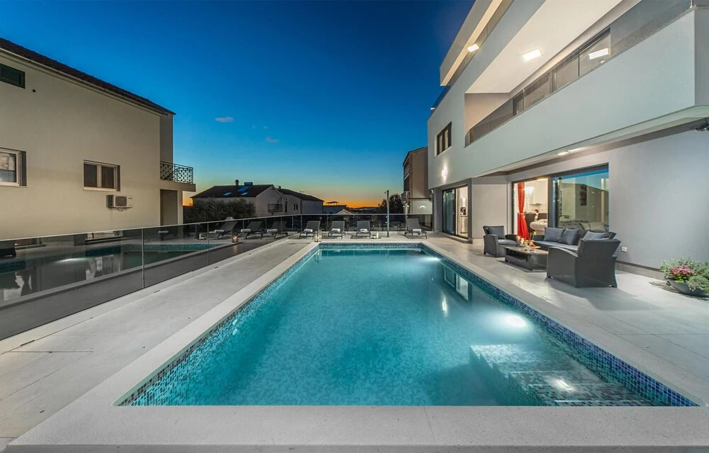 Nice Home in Sibenik With Sauna, 5 Bedrooms and Heated Swimming Pool