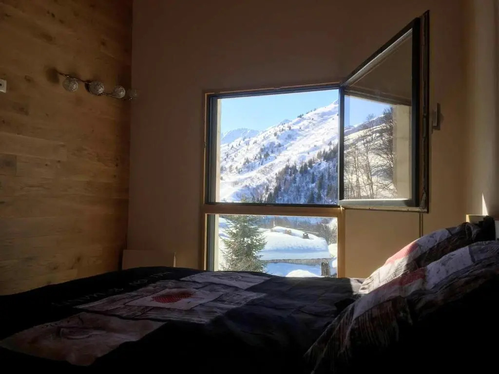 Chalet de 6 chambres a Valmeinier a 500 m des pistes avec jardin amenage et wifi