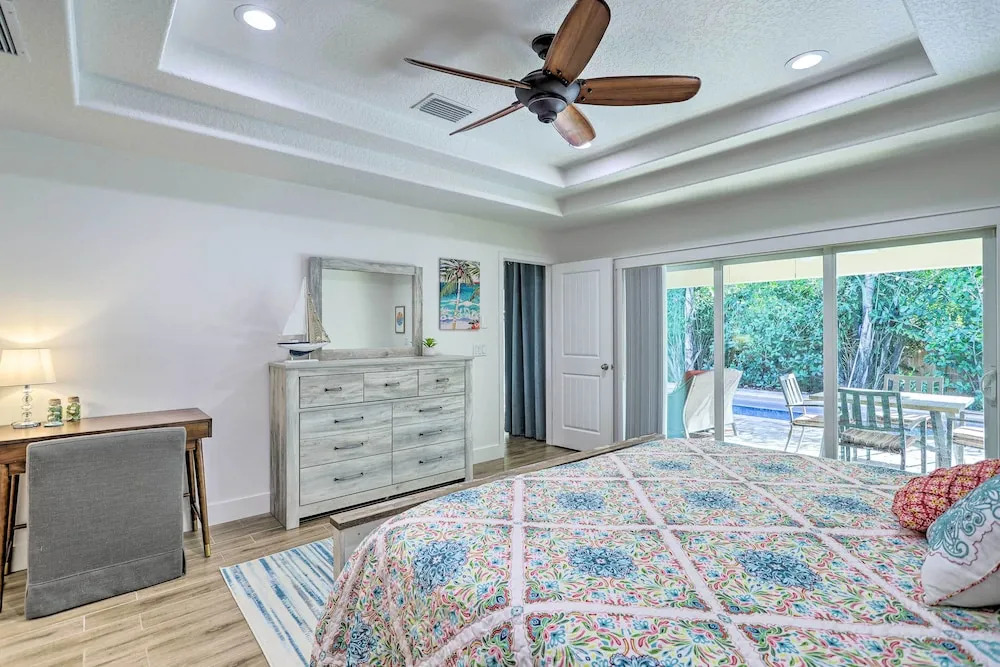 Chic Cocoa Beach Oasis w/ Pool - Steps to Shore!
