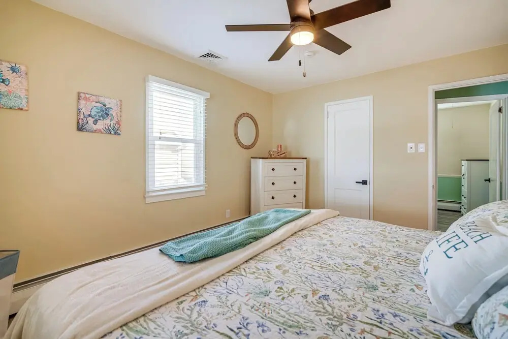 1 Block to Brigantine Beach: Breezy Home w/ Patio!