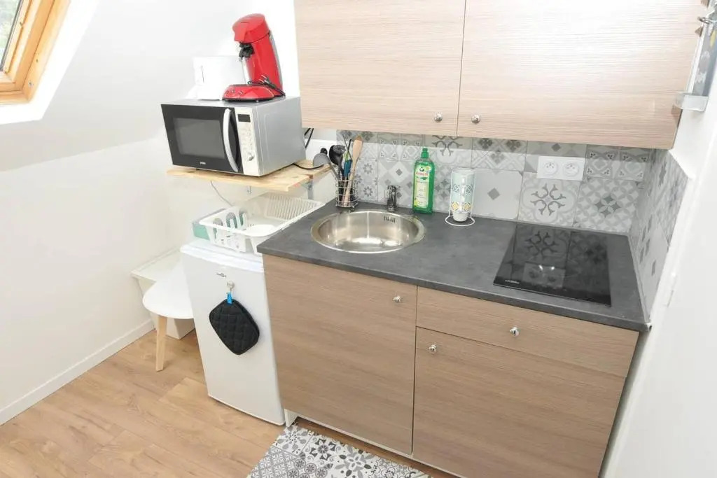 Vue sur les toits, 35m2 hyper centre Honfleur