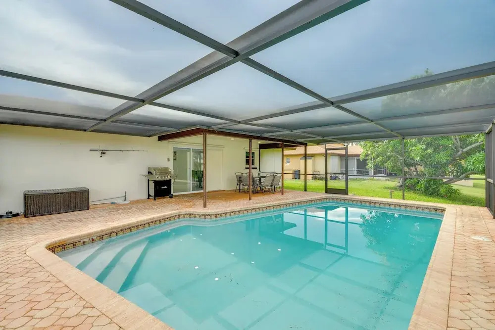 Swim, Golf & Explore: Pet-friendly Cape Coral Home