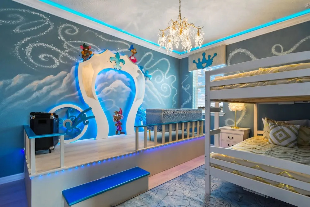 Ultimate 9-Bed Luxury Retreat - Movie Theater, Game Room, Pool, Spa & Themed Bedrooms in Resort Paradise