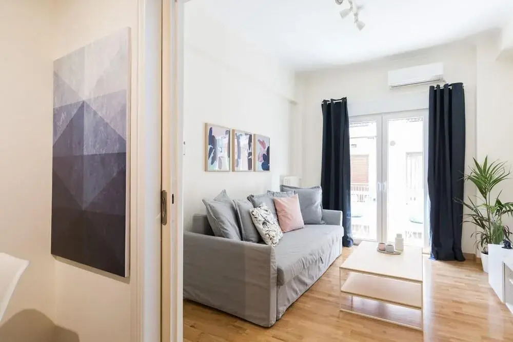 UPSTREET Cosy & Spacious 1BD Apt Koukaki
