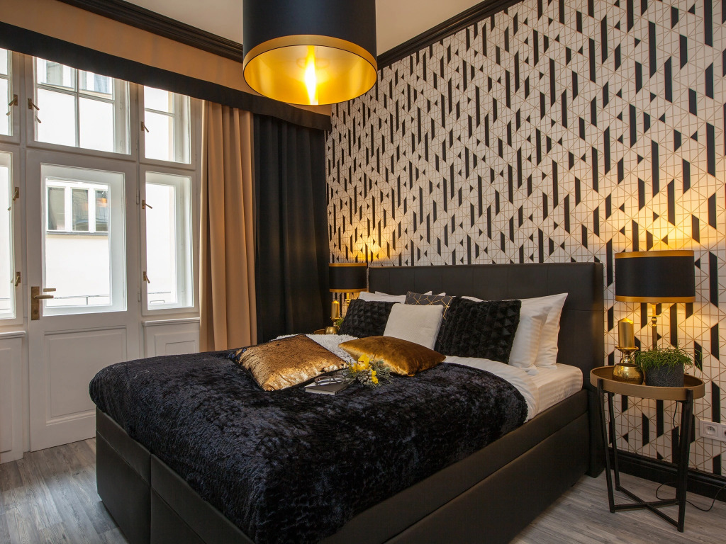 Golden Prague Rooms