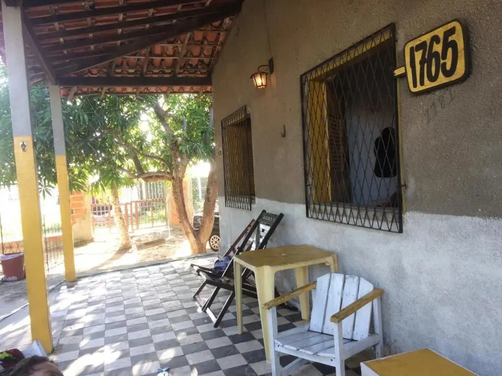Casa de praia rústica