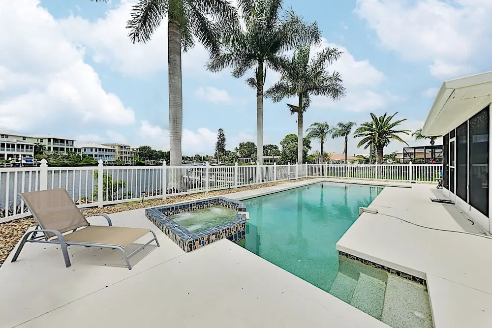 Canal-front Getaway W/ Pool - Minutes To Beach! 2 Bedroom Home