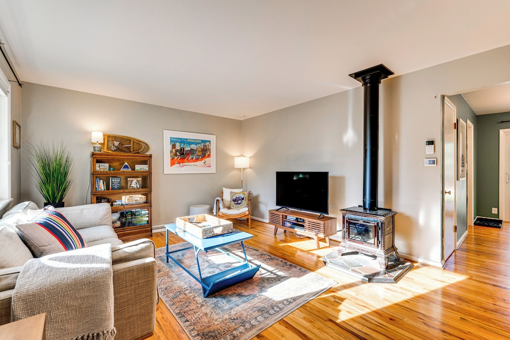 Central Boulder Home w/ Outdoor Oasis, Walk to CU!
