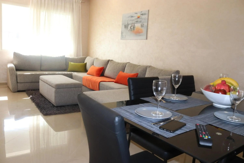 Appartement Standing Quartier Tour Hassane (près Marina)