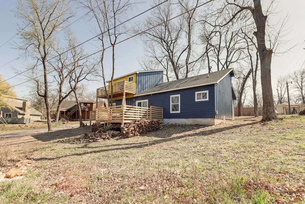 1/2 Mi to Grand Lake: Home w/ Furnished Deck!