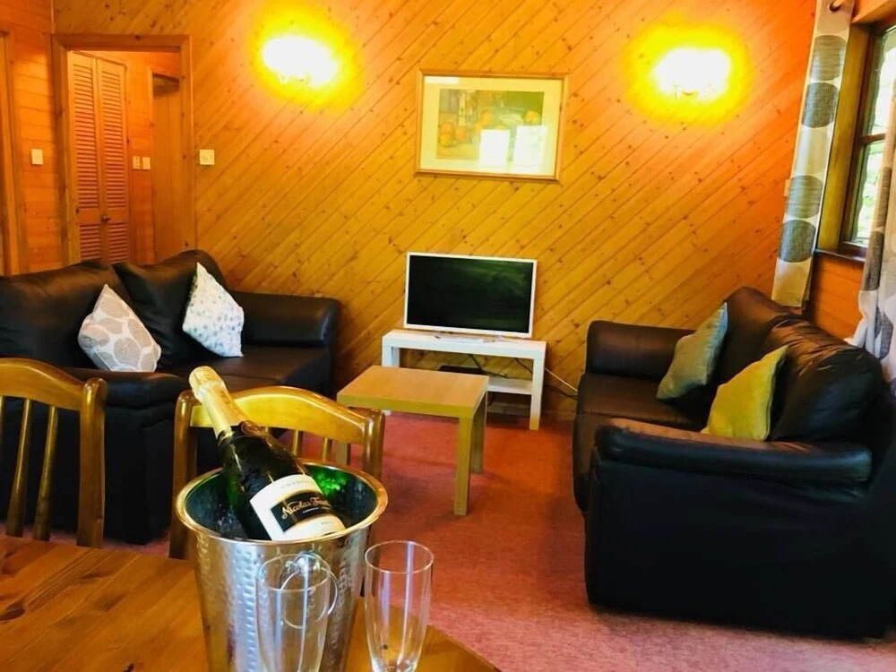 Goldcrest 1-Hot Tub-Woodland Lodges-Carmarthenshire-Tenby