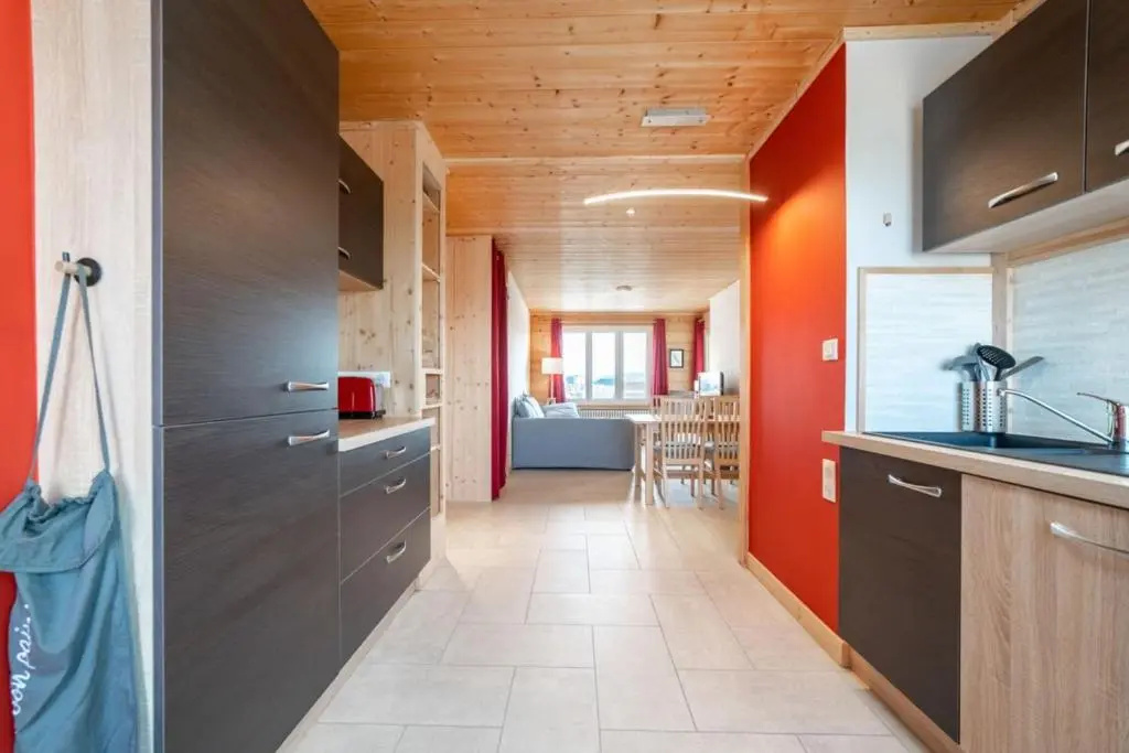Apartment rated 3 stars for 4 people near the city center