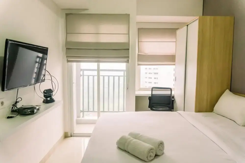 Studio Room With Cozy Style At Serpong Garden Apartment