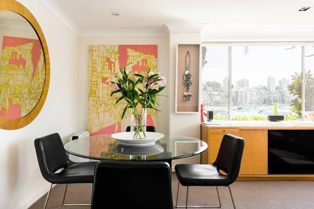 Waterfront Apartment Brimming With Inspirational Artwork