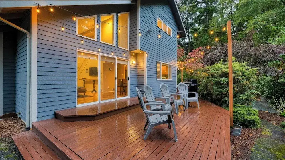 Forest Front Home w/ Fire Pit, Mins to Beaches, Wineries & Trails Cedarview Retreat by Avantstay
