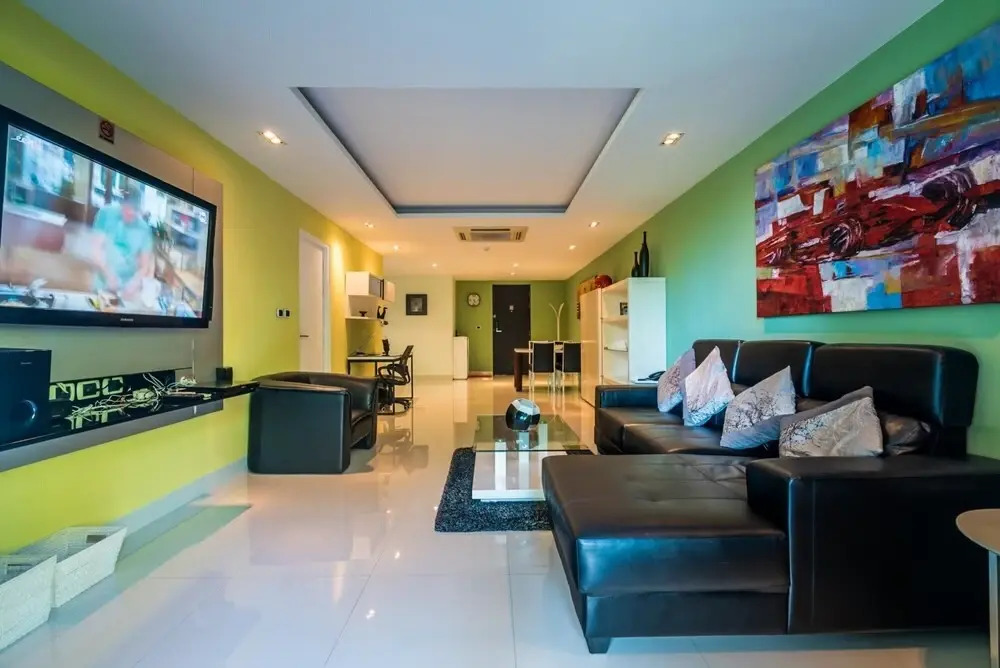 N308 - Walk to the Beach Apartment in Kamala Pool gym Parking