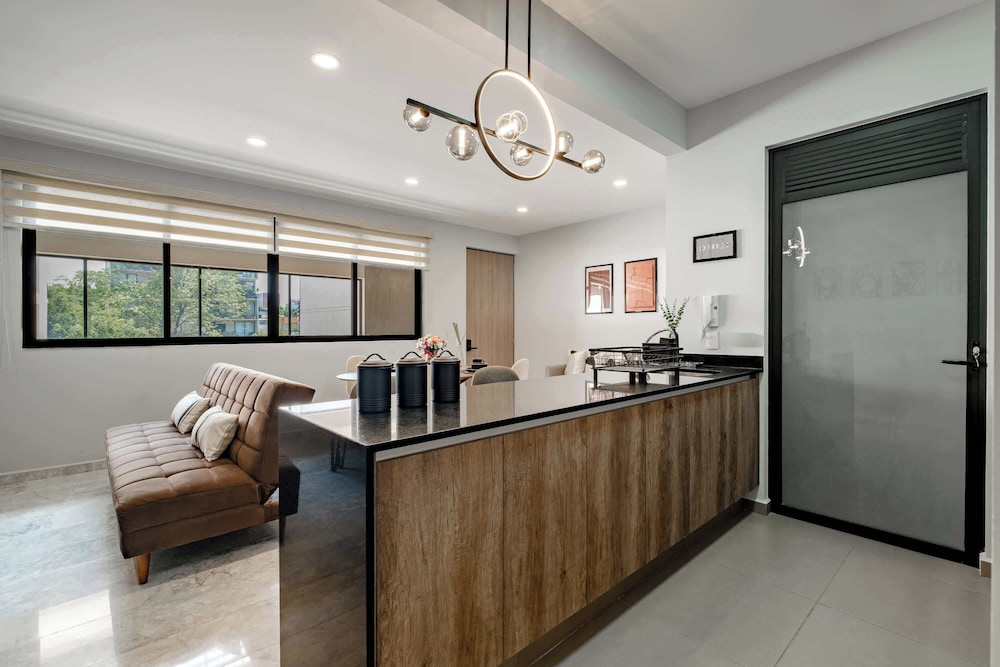 Amazing 2BR Apt in Roma Norte - Yoga Room