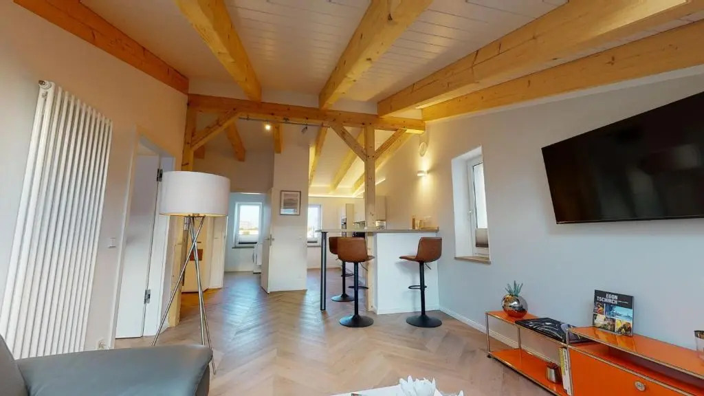 Lieblingsapartment No.08 mit Blick auf den Rostocker Stadthafen