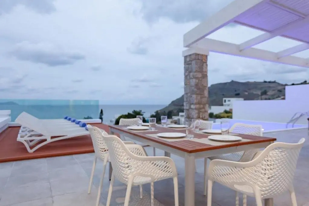 Elite Rhodes Villa Villa White Lindos 3 Bedrooms Private Pool Sea View Lindos