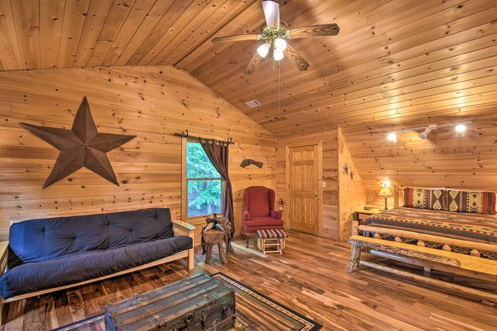 Dreamy Ellijay Resort Cabin w/ Game Room & Decks!