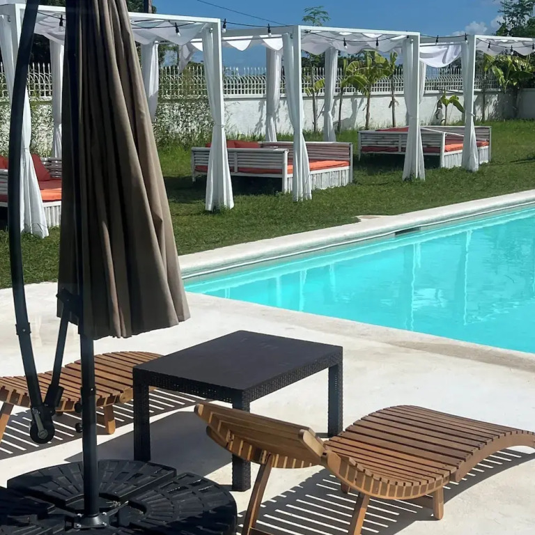 cclim privae resort with pool party