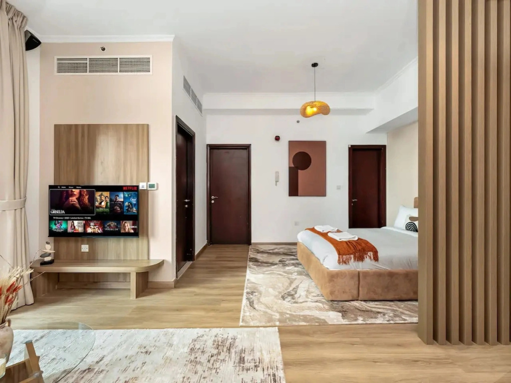 Квартира 16th Floor Marina 1BR Sleeps 8 Near Beach