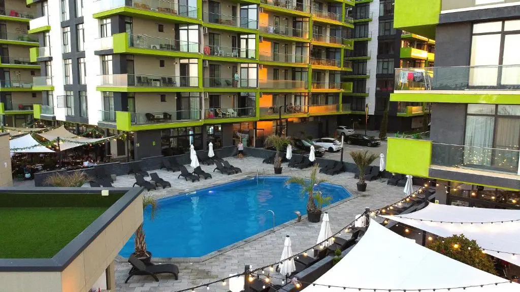 Glamour Red apartment 22 in Spa Pool resort