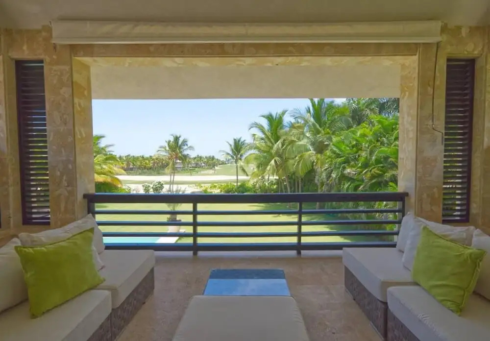 Dramatic Luxury Villa With Golf and Ocean View Walking Distance From the Beach