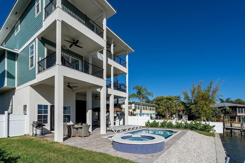 Magnificent New Build Private Pool Home on the North Tip of Fort Myers Beach! home