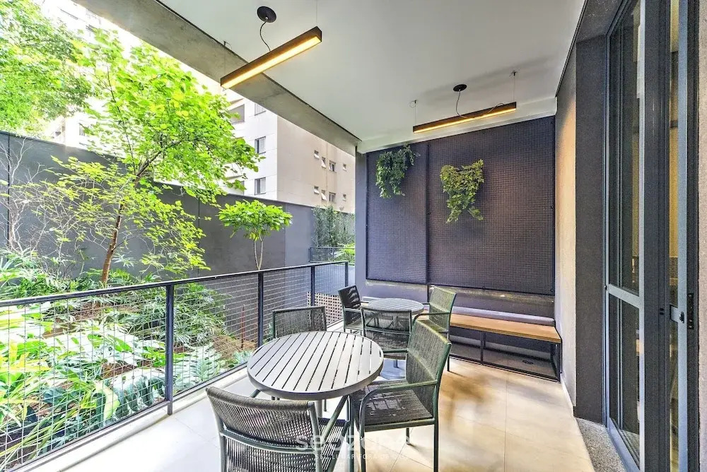 Studio With Balcony 100m From Puc-pompeia Puq0208