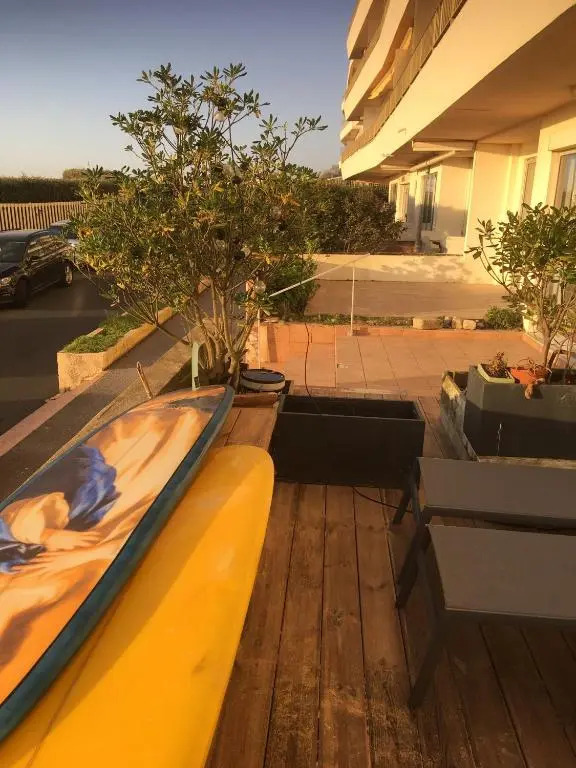 Studio sur la plage vue mer piscine Biarritz