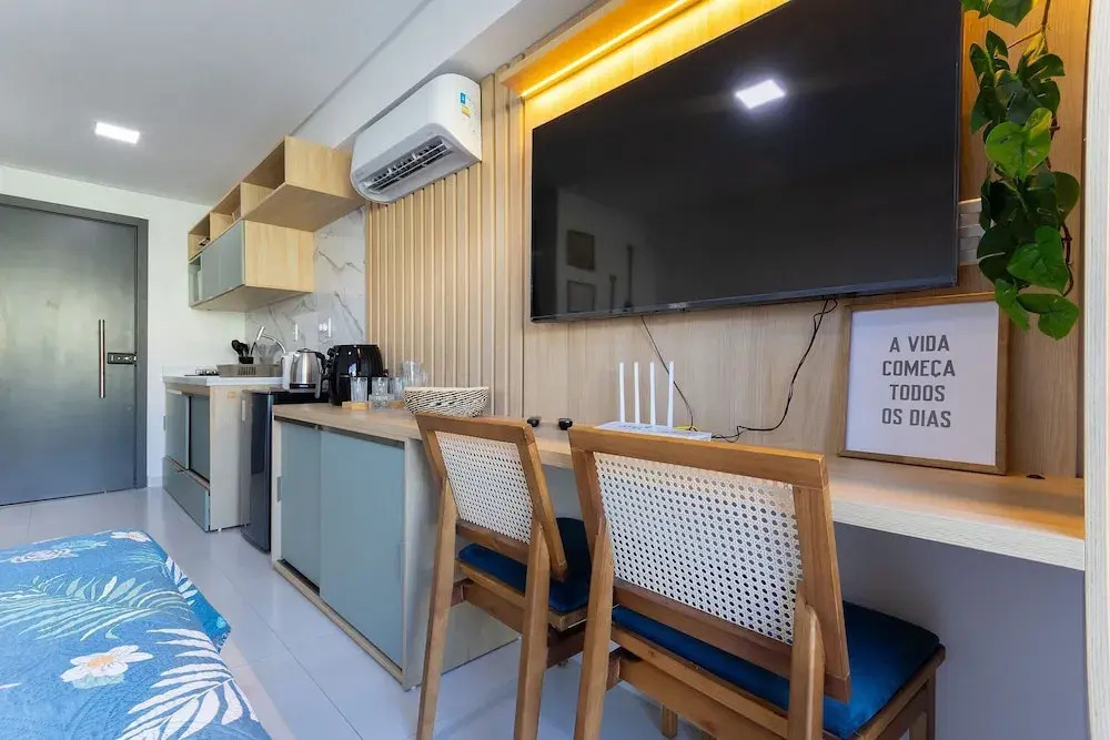 Makani Beach #07 - Flat com Piscina by Carpediem